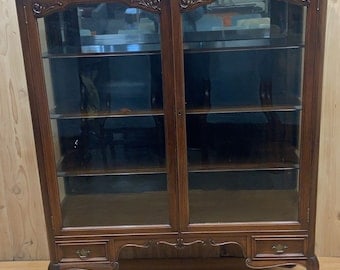 Antique Asian Style Mother of Pearl 4 Panel Privacy Screen/Room Divider (1 of 6)