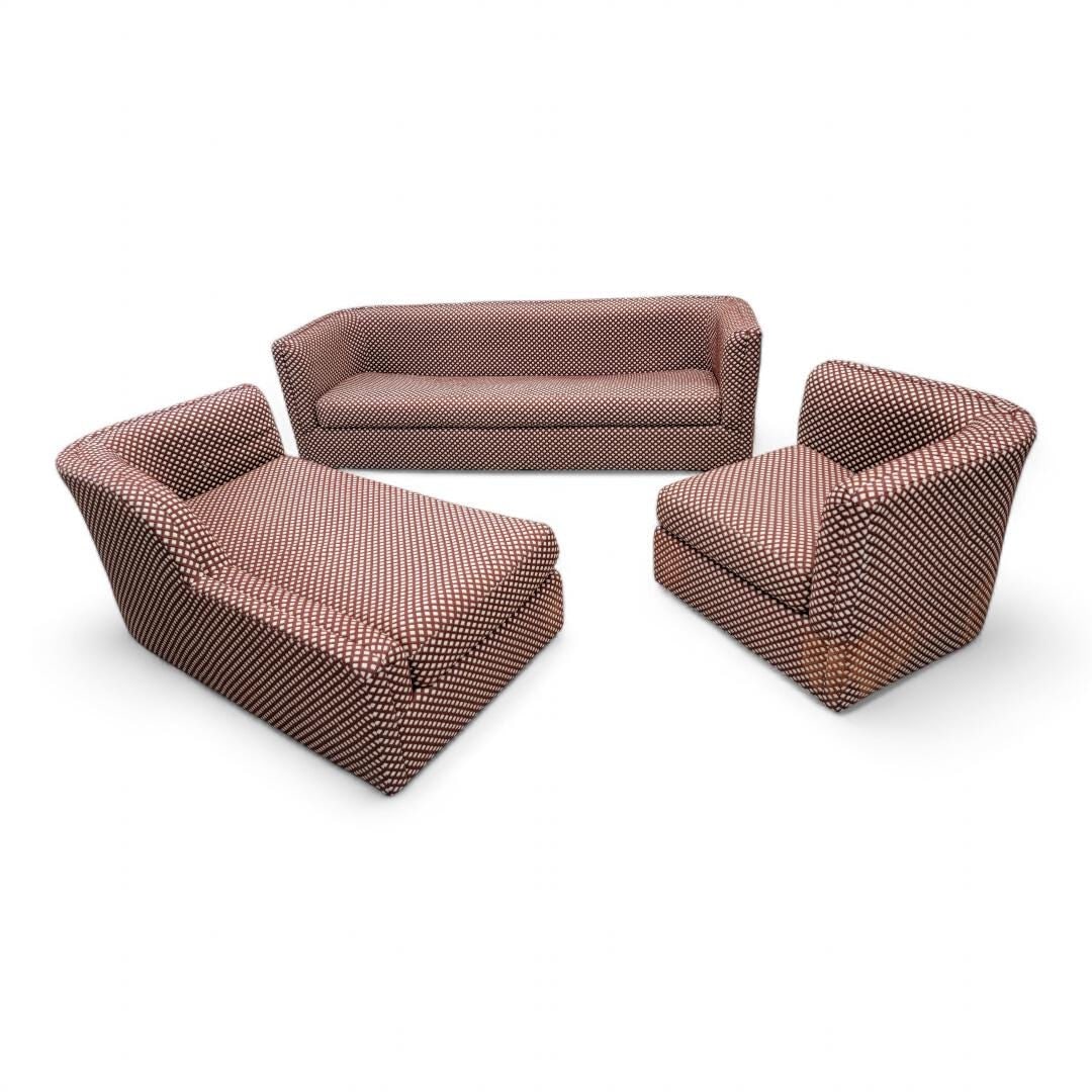 MCM Sofa, Loveseat and Chair Set by Directional - 6
