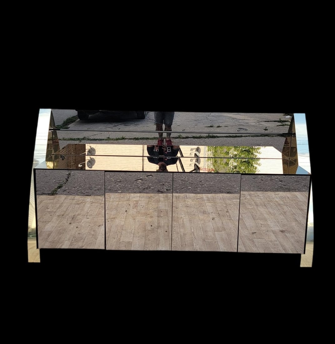 MCM Mirrored Credenza by Ello - 3