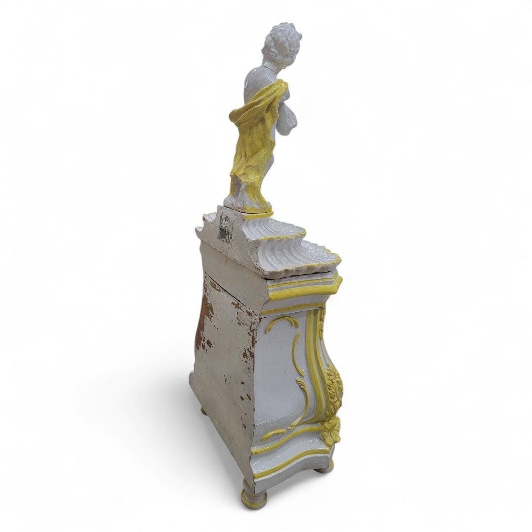 Antique Rococo Style Italian Majolica Stove - 7