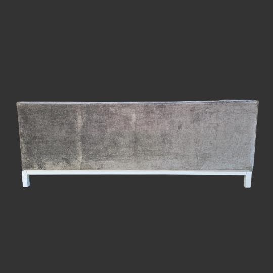 Lampert Charcoal Tufted Velvet Sofa by Jonathan Adler - 7