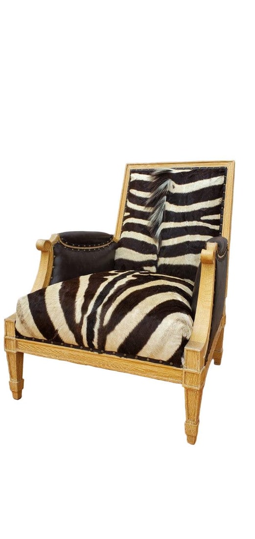 Vintage Frank Emilio Lounge Chair by Mattaliano Newly Reupholstered - 4