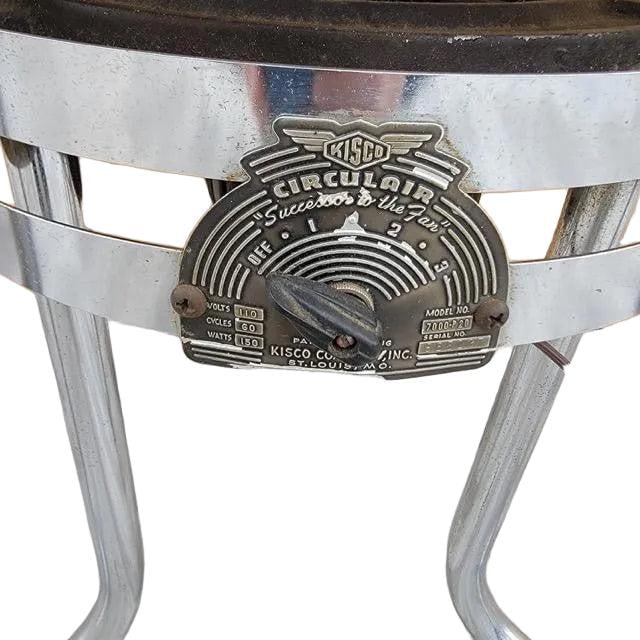 Art Deco Industrial Fan Table by Kisco Company - 4