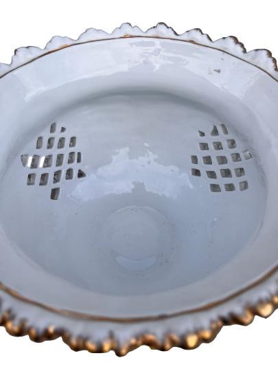 Antique Karl Richard Klemm Style Porcelain Centerpiece Vase - 3