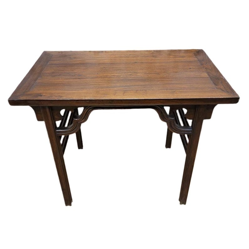 Antique Shanxi Province Elm Tall Table (1 of 6)
