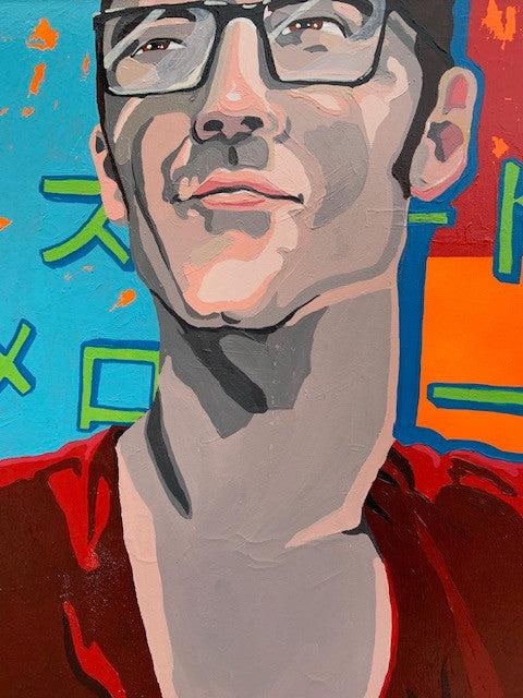 Pop Art Illustration Acrylic on Canvas by Jeff Lassiter - 3