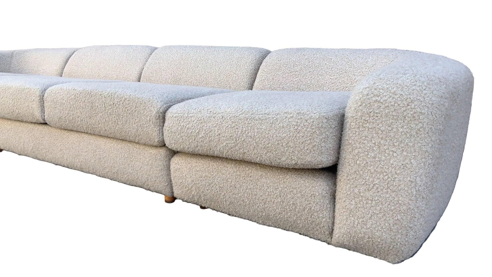 MCM Sofa with Pullout Bed Newly Reupholstered by Karpen - 5