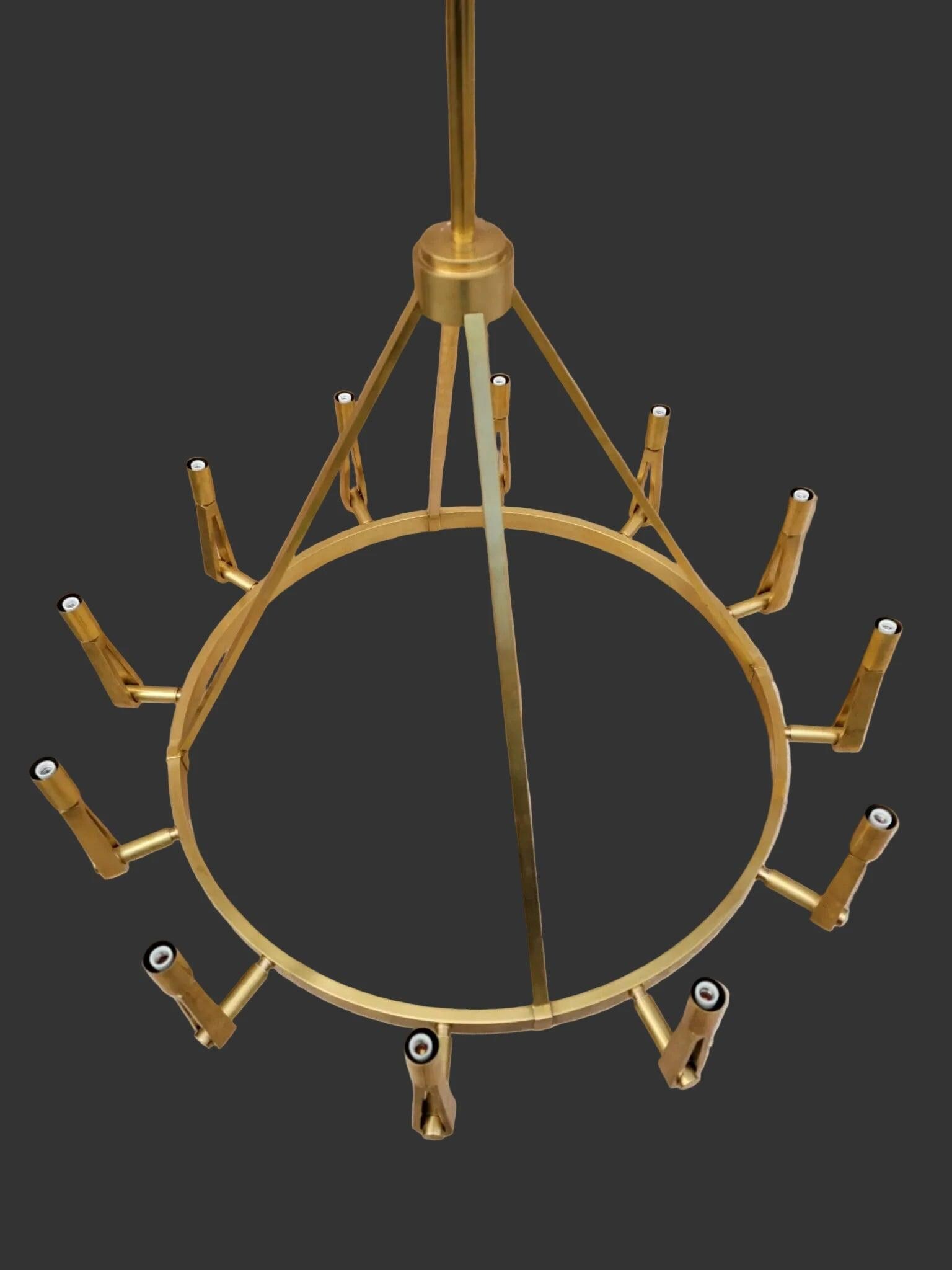 Alpha Chandelier by Thomas O'Brien for Visual Comfort Co. - 4