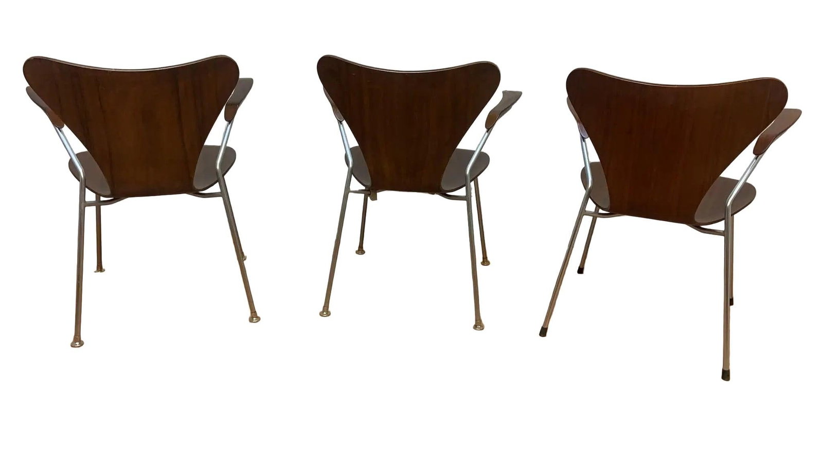 MCM Series 7 Butterfly Teak Chairs by Arne Jacobsen - 3 - 3