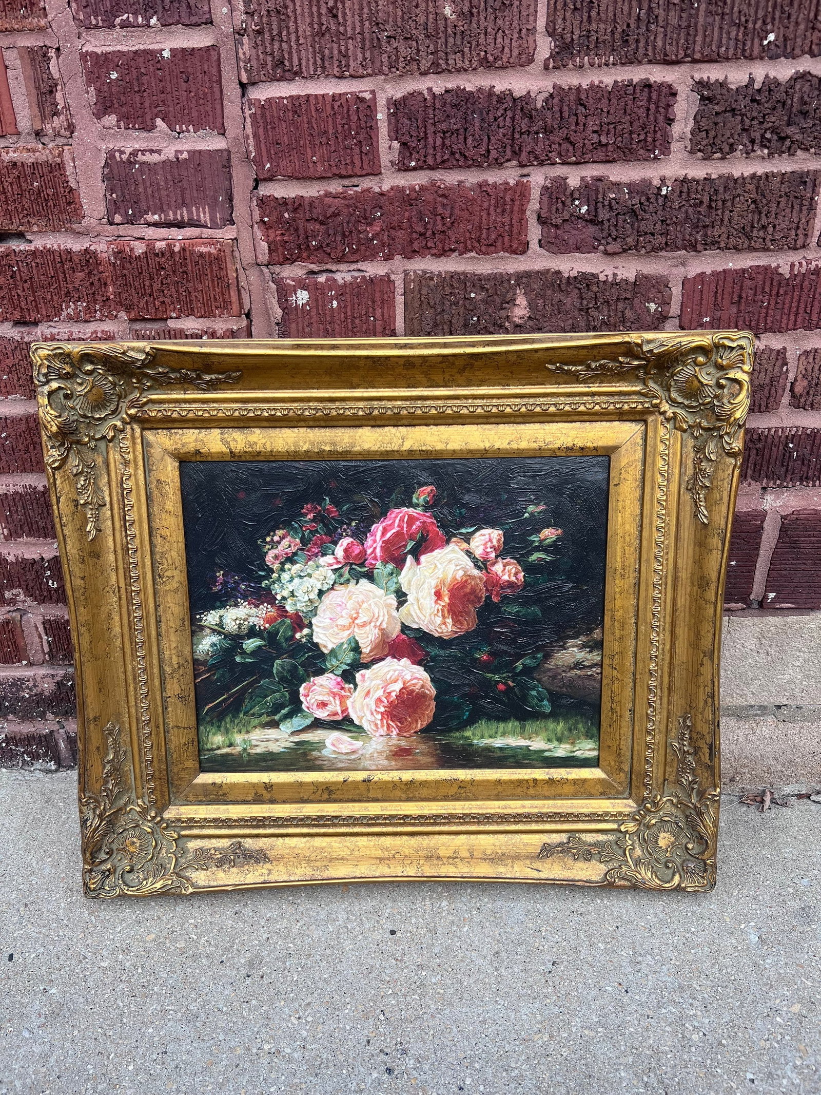 Antique Jean Baptiste Robie June Days Painting Edition #53/4950 - 2