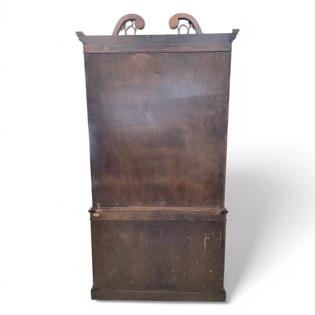 Antique Federal Style Flame Mahogany Display Cabinet by Councill - 3