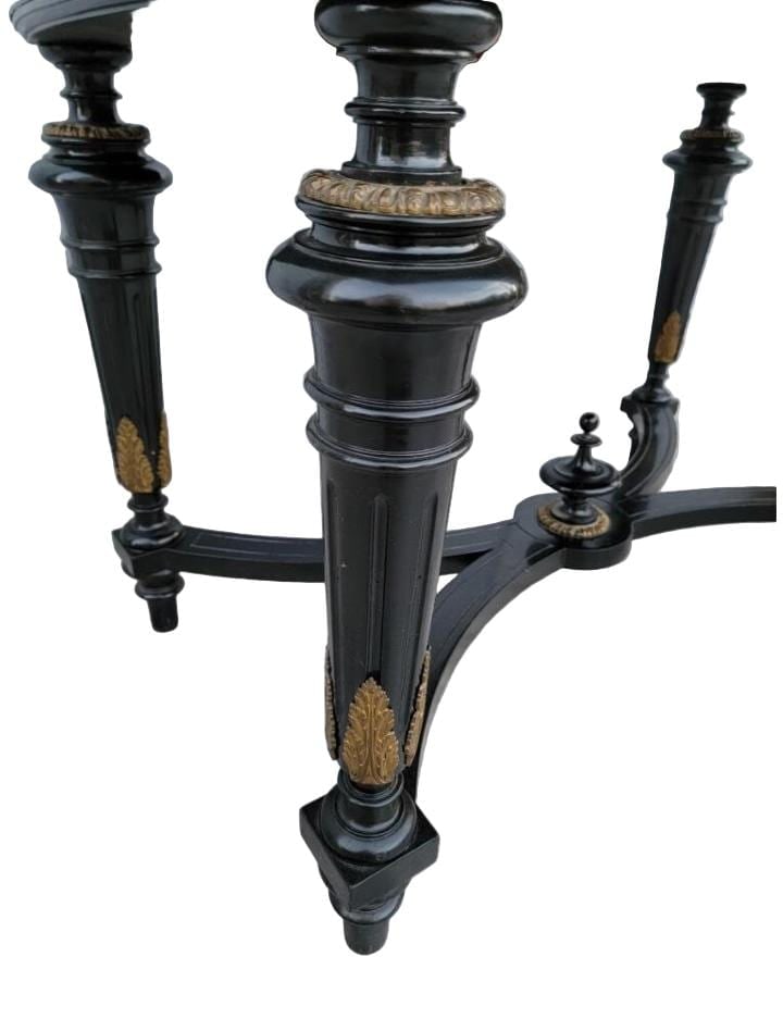 Vintage French Napoleon III Style Bonheur Du Jour Writing Desk - 4