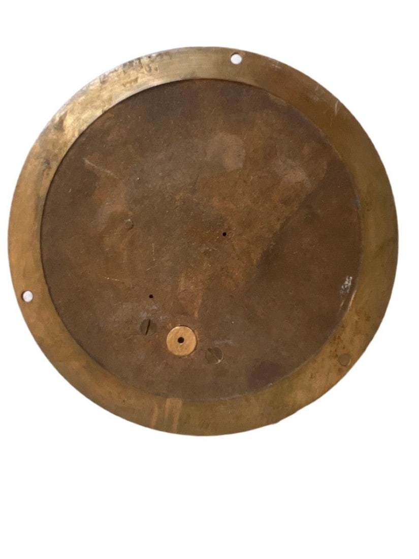 Antique Jas P Marsh Company Chicago Brass Nautical Ship Gauge - 3
