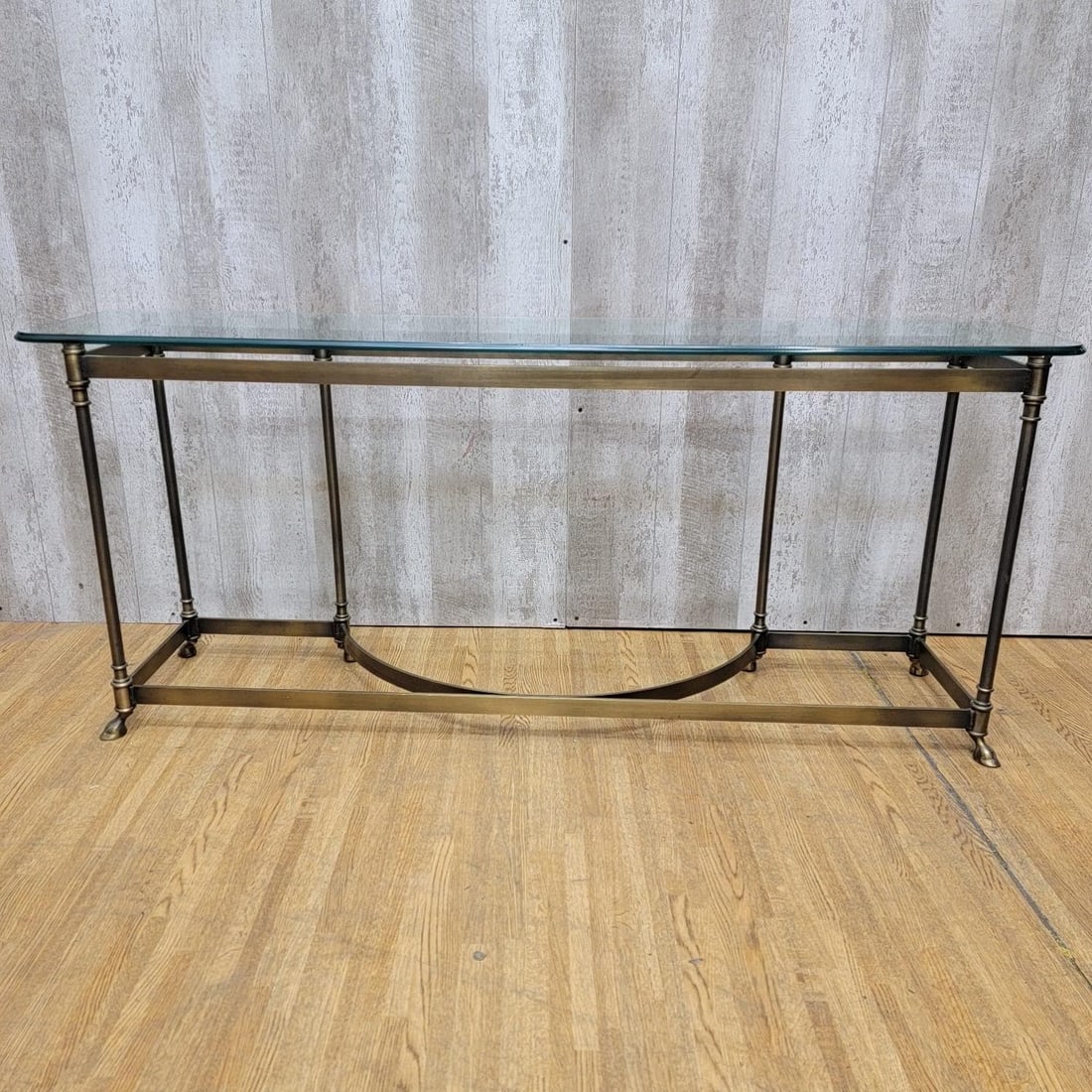 Hollywood Regency LaBarge Style Console Table - 7