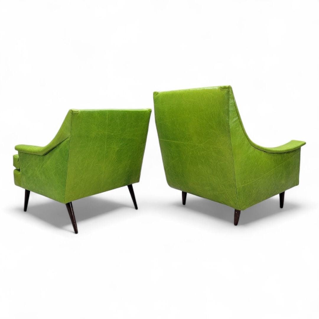 MCM Kroehler Club Chairs Newly Reupholstered - Set of 2 - 4