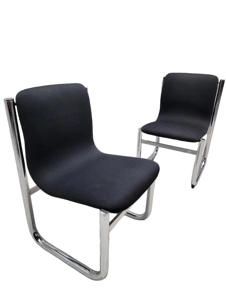 MCM Hannah Morrison Style Dining Chairs -4 - 5