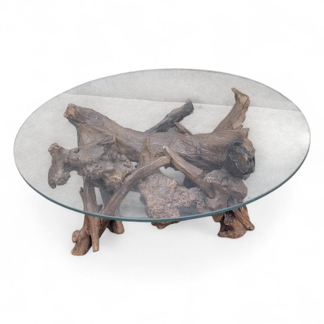 MCM Drift/Teak Root Coffee Table - 4