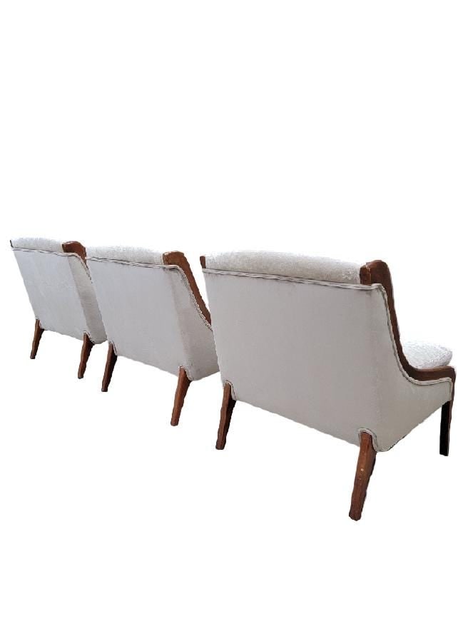 MCM Ben Seibel Slipper Chairs Newly Reupholstered - 3 - 3
