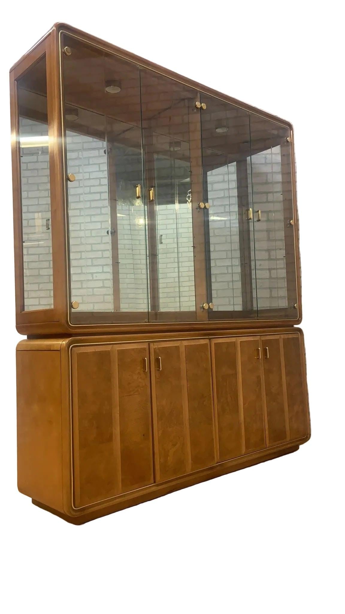 MCM American of Martinsville China Cabinet - 3