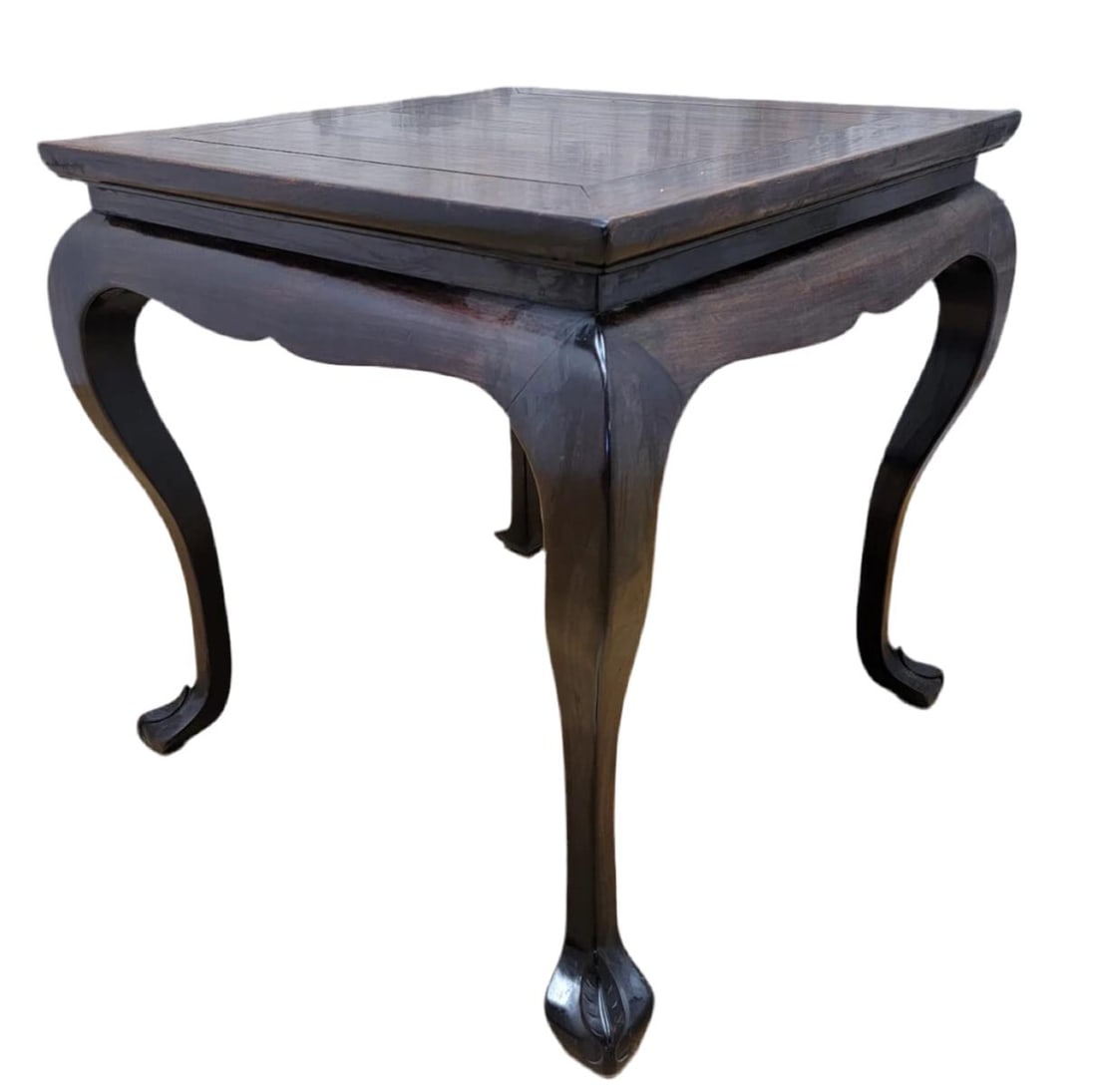 Vintage Chinese Elm Side Table - 5