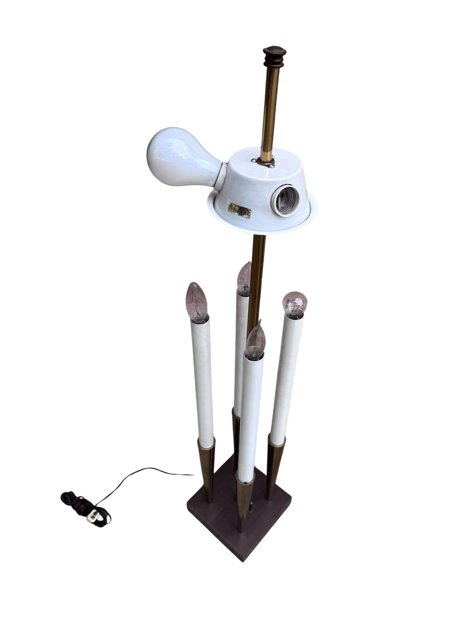MCM Stiffle Candelabra Lamp by Tommi Parzinger - 3