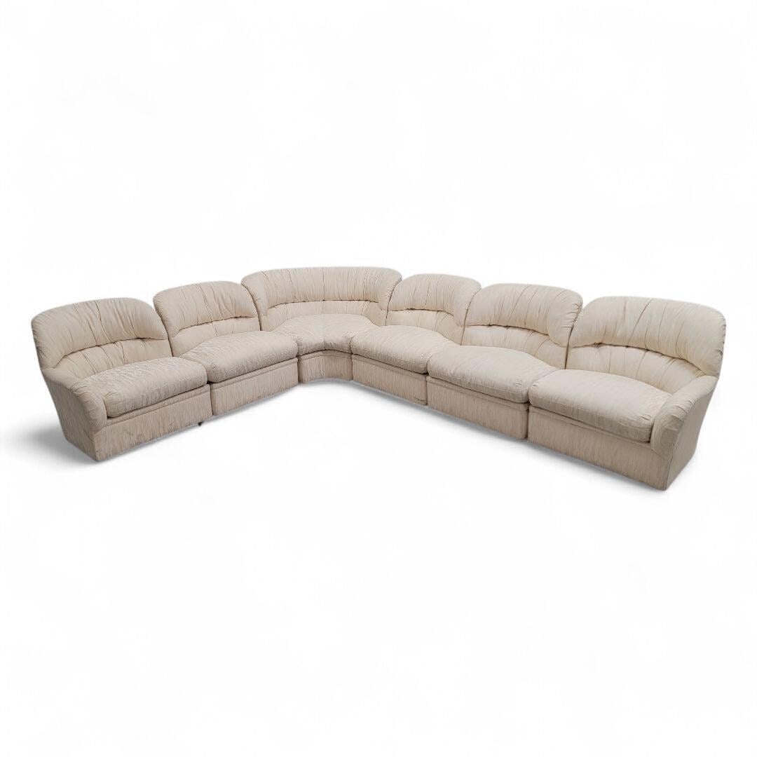 Postmodern 6 Piece Modular Section Sofa by Drexel - 3