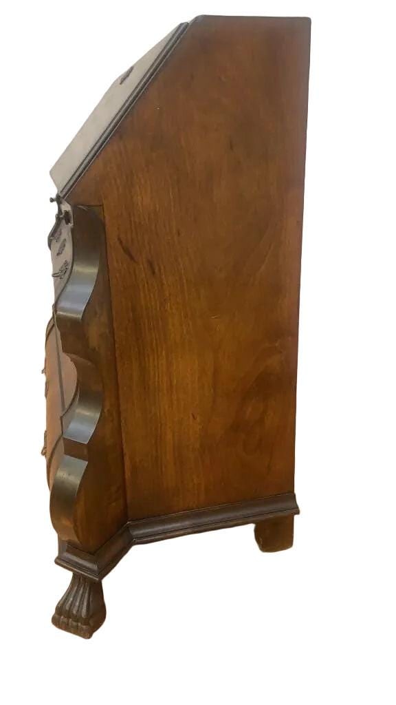 Antique Spanish Drop Front Secretary Desk - 3