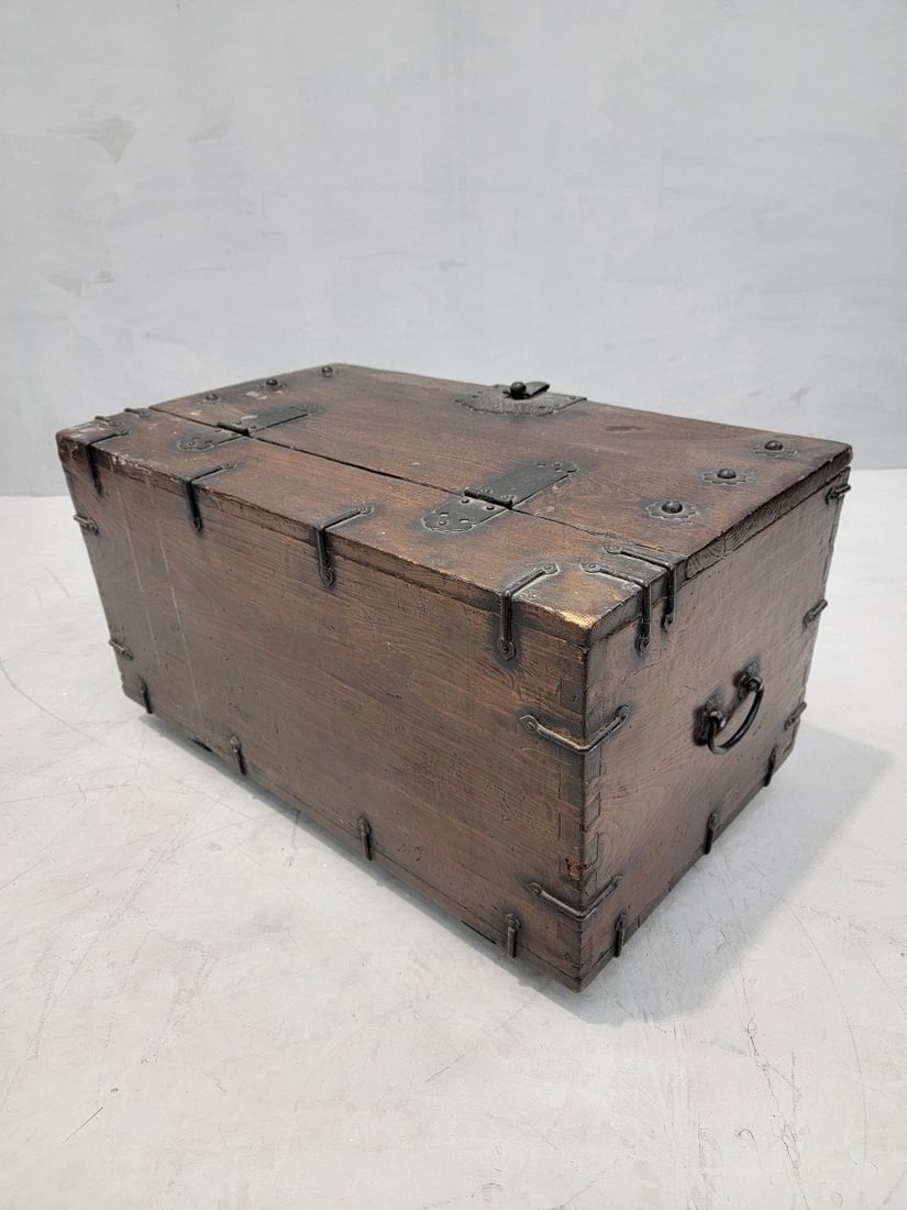 Antique Korean Tansu Bandaji Storage Chest - 5