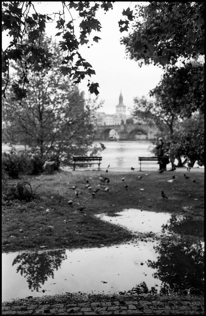 Vltava River, Prague, Czech Republic - Silver Gelatin Photograph (1 of 3)
