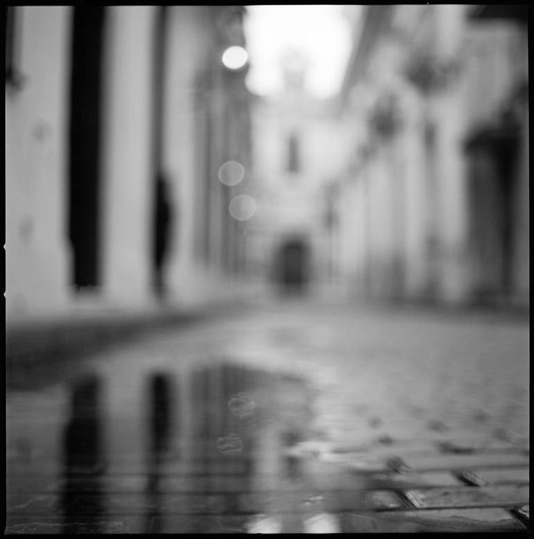Rain Iii, Havana, Cuba - Silver Gelatin Photograph: Title: Rain Iii, Havana, Cuba - Silver Gelatin Photograph Dimension: 20 x 20 in Description:Rain III, Havana, Cuba - Silver Gelatin Photograph - Limited Edition of 10 Paul Cooklin United Kingdom Photo