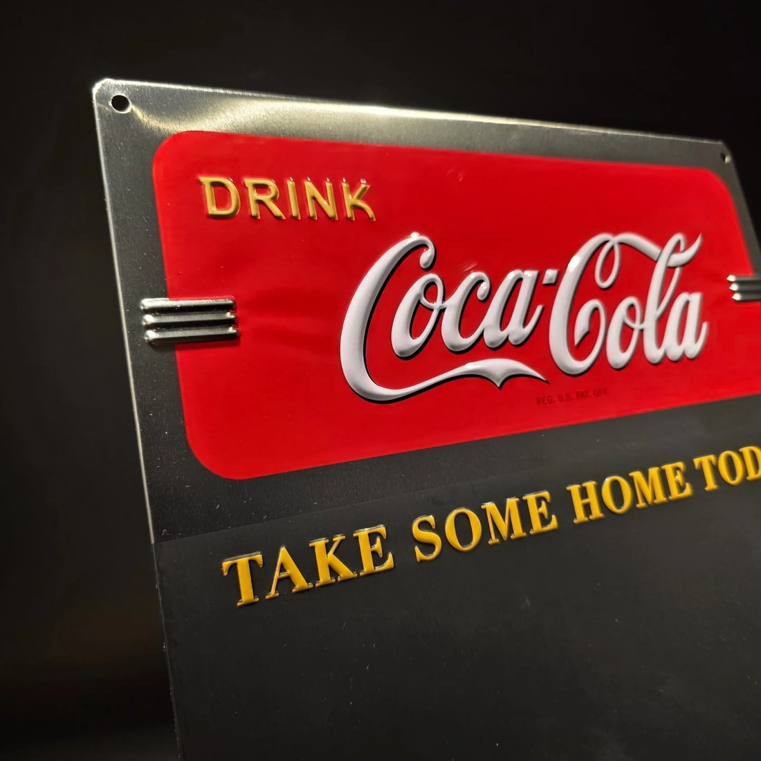 17" Coca-Cola Menu Board Chalkboard Sign Coke Advertising Display - 2