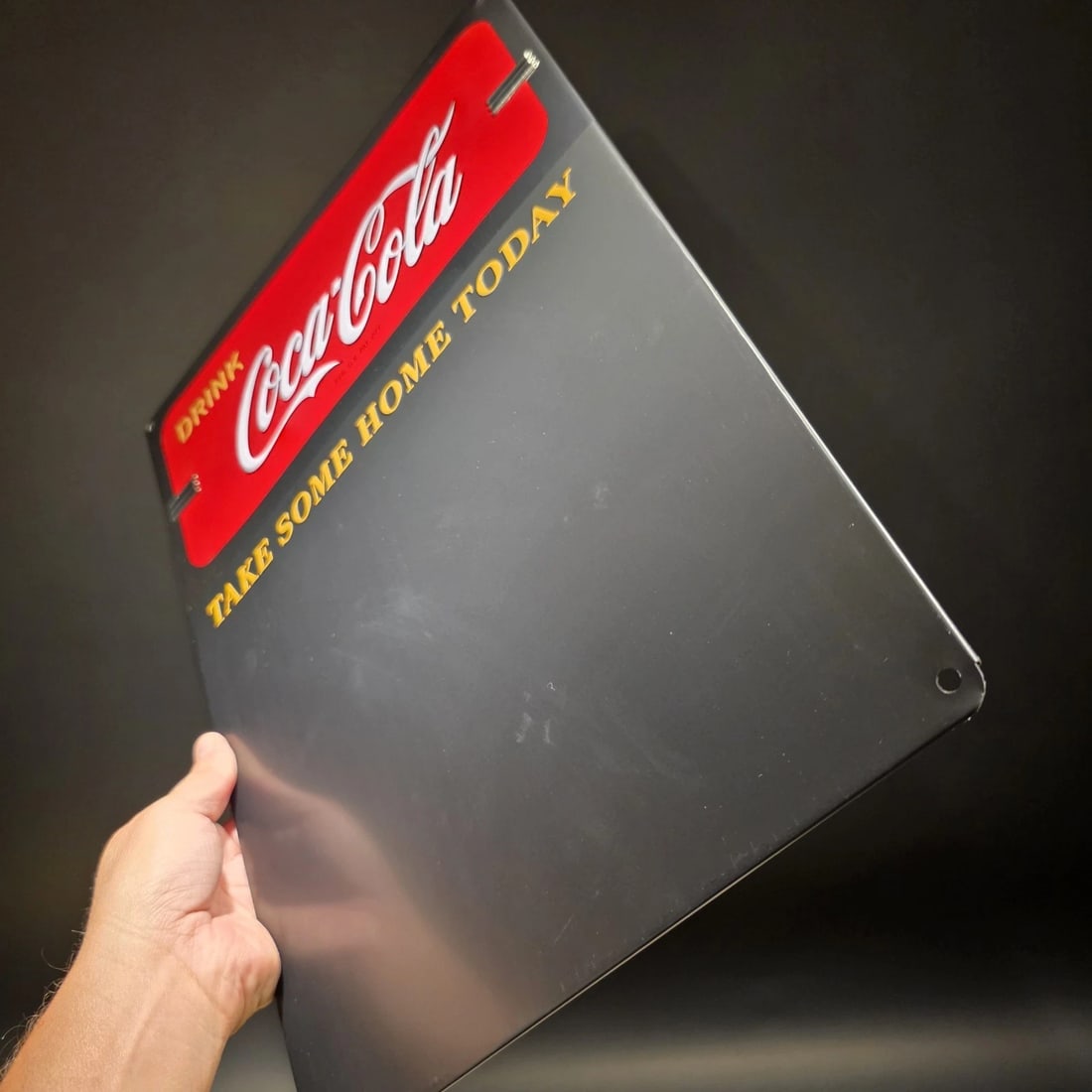 17" Coca-Cola Menu Board Chalkboard Sign Coke Advertising Display - 5