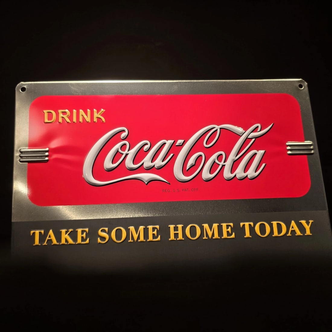 17" Coca-Cola Menu Board Chalkboard Sign Coke Advertising Display - 9