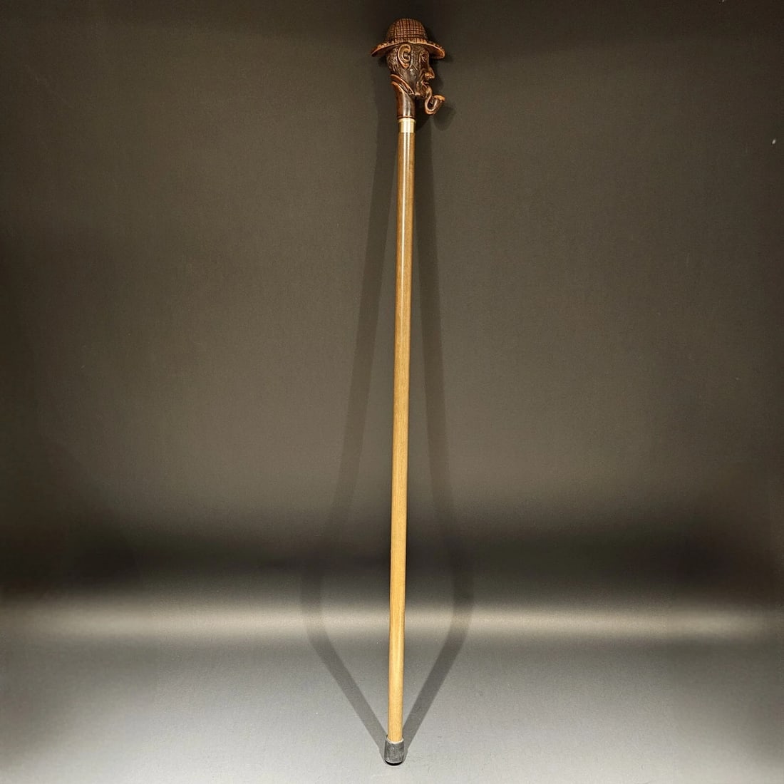 36" Antique Style Pipe Man Walking Stick Cane - 13