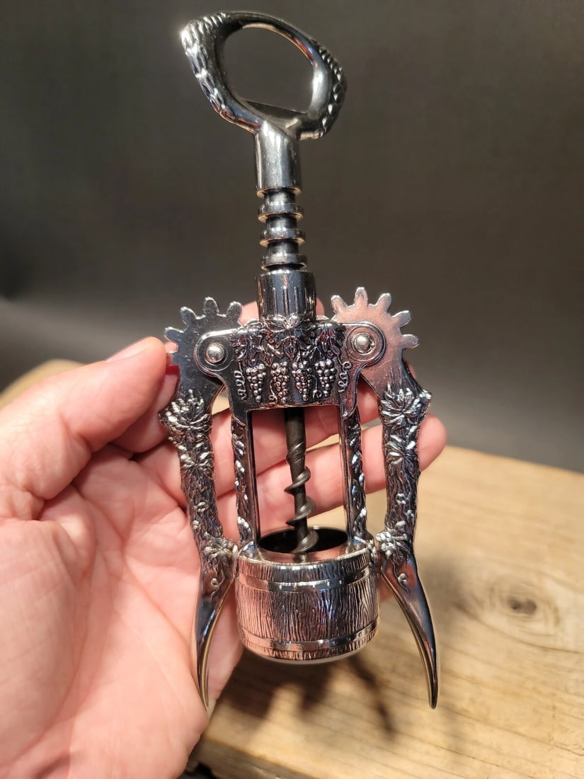 Ghidini Italy Wine Bottle Corkscrew Opener - 13