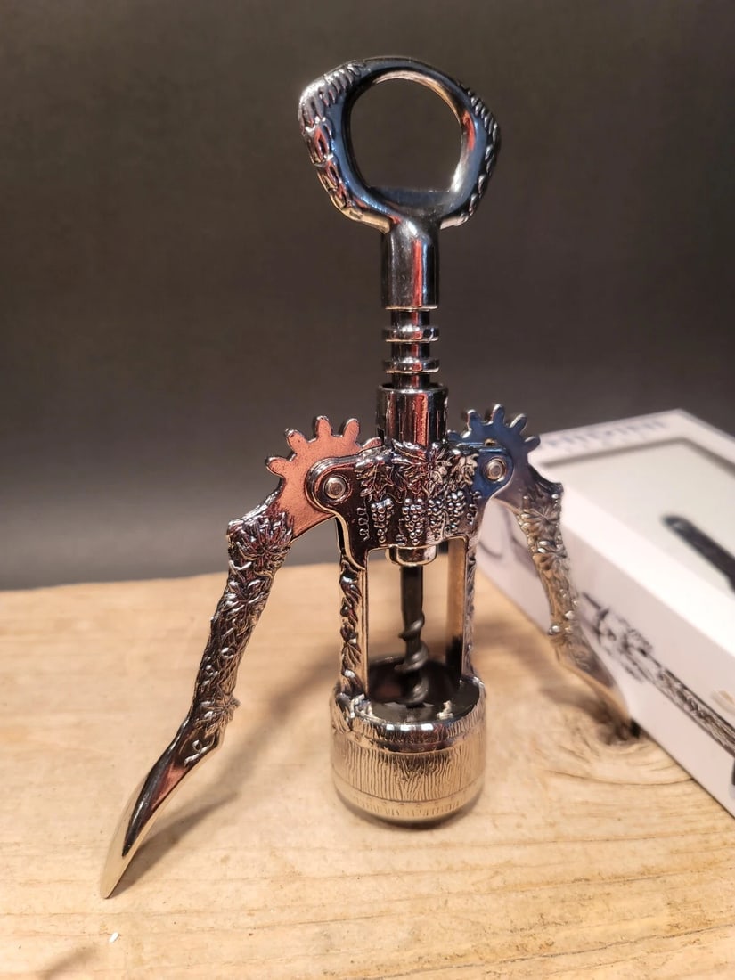Ghidini Italy Wine Bottle Corkscrew Opener - 6