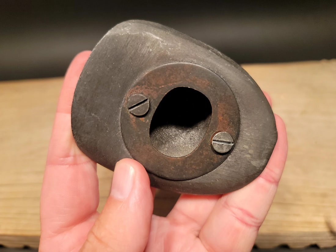 Miniature Cast Iron Fireman Helmet Bottle Opener - 5