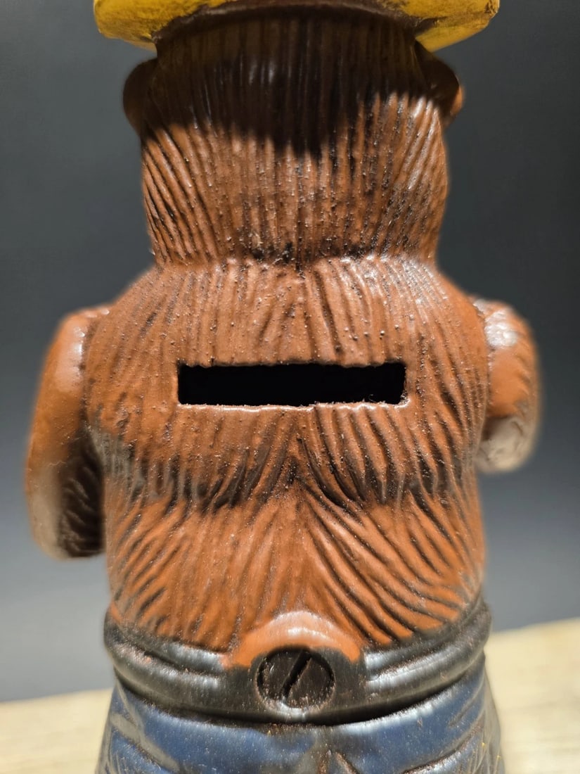 Cast Smokey The Bear Coin Bank - 9