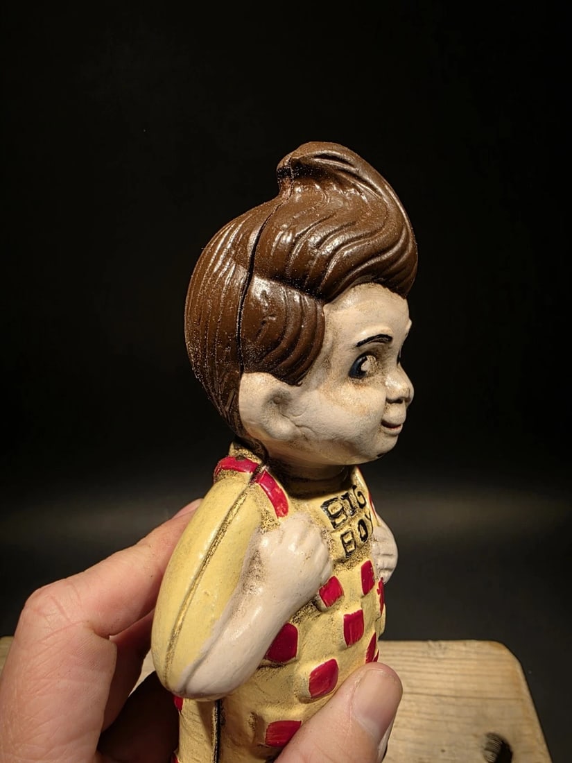 Cast Iron Big Boy Coin Bank - 15