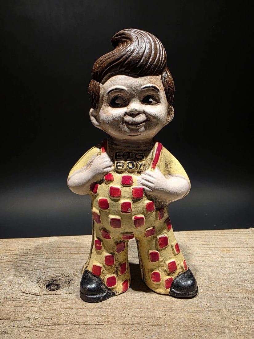 Cast Iron Big Boy Coin Bank - 2