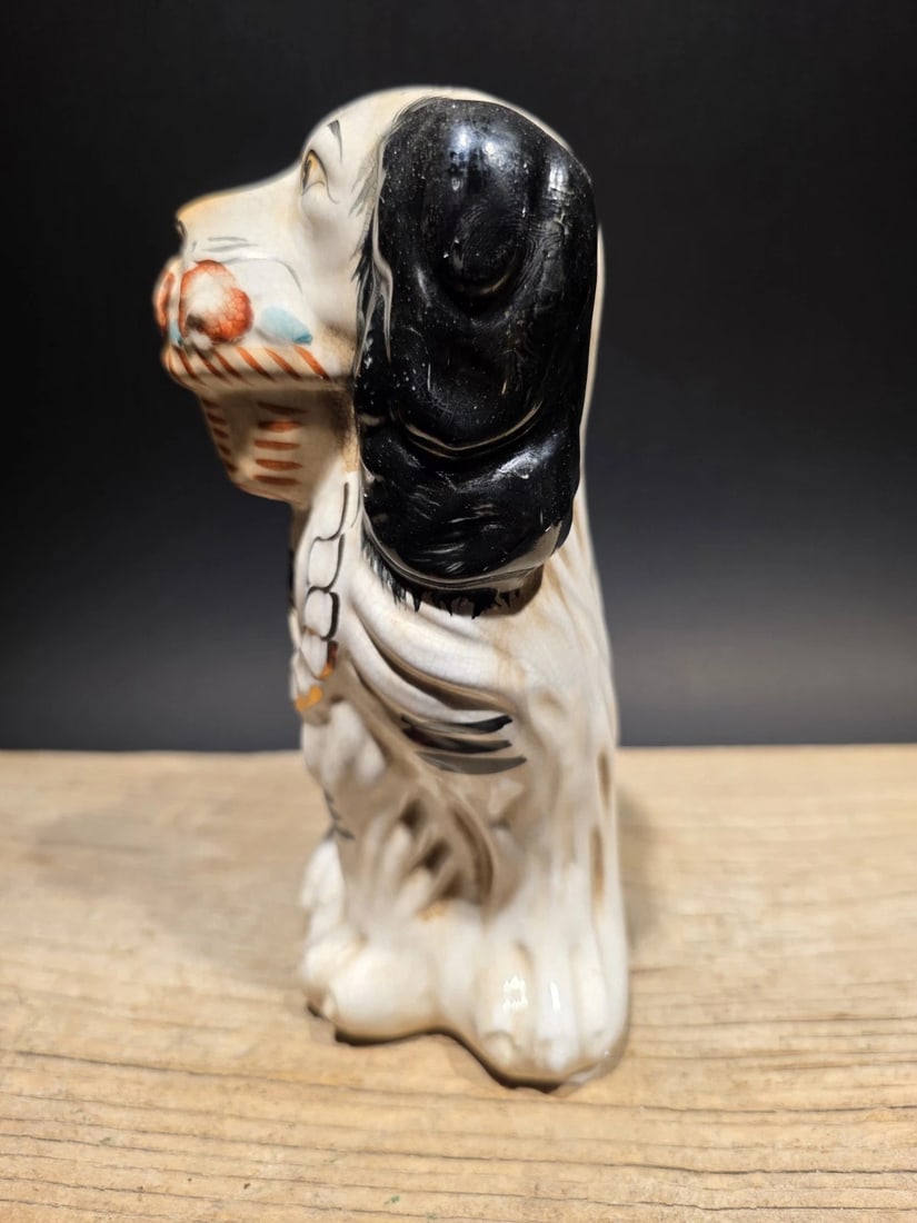 8" Staffordshire Spaniel Dog Figurine - 6