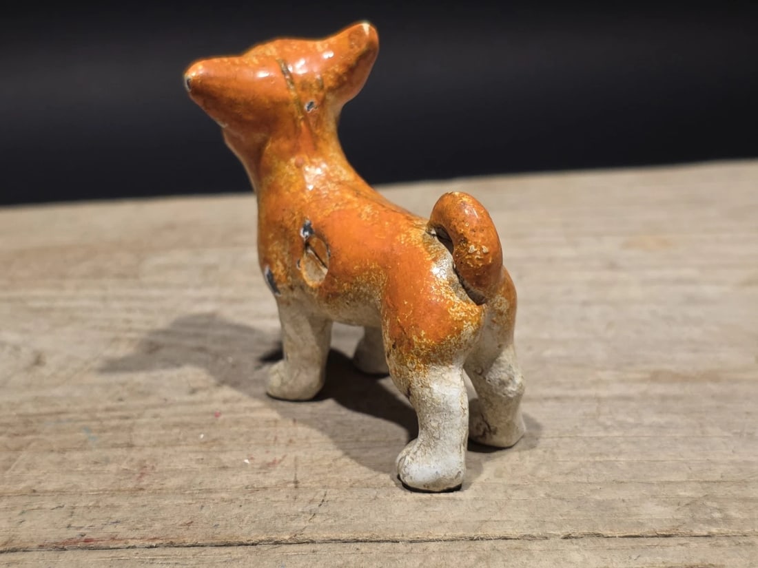 Miniature Cast Iron Chihuahua Dog Figurine Dog - 6