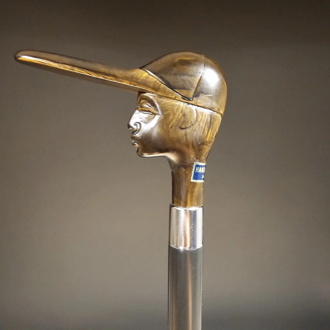 36" European Jockey Walking Stick Cane - 11