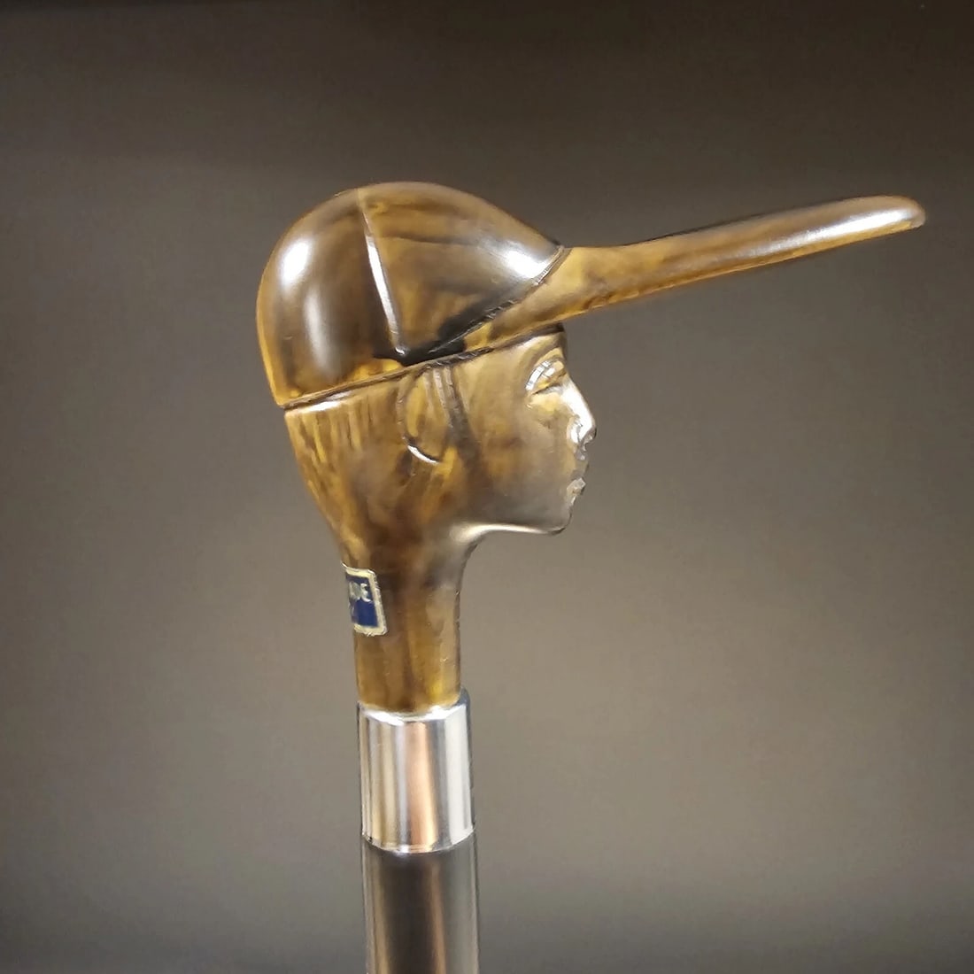 36" European Jockey Walking Stick Cane - 14