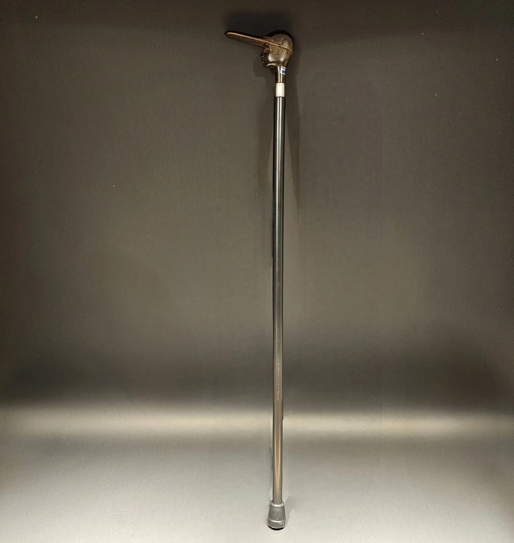 36" European Jockey Walking Stick Cane - 9