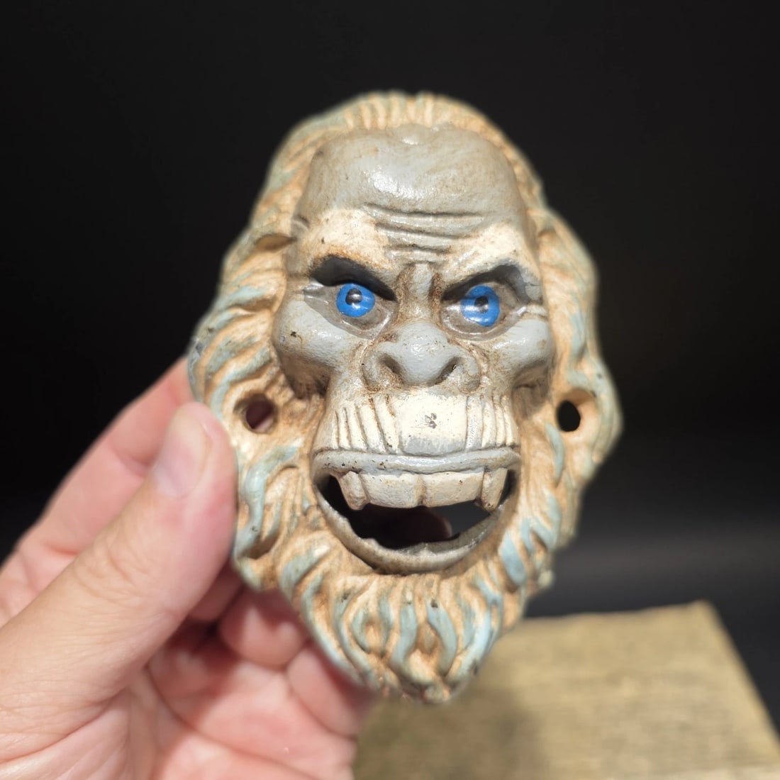 Cast Iron Yeti Sasquatch Wall mount Bottle Opener - 10