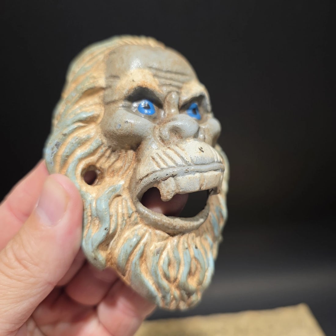 Cast Iron Yeti Sasquatch Wall mount Bottle Opener - 12