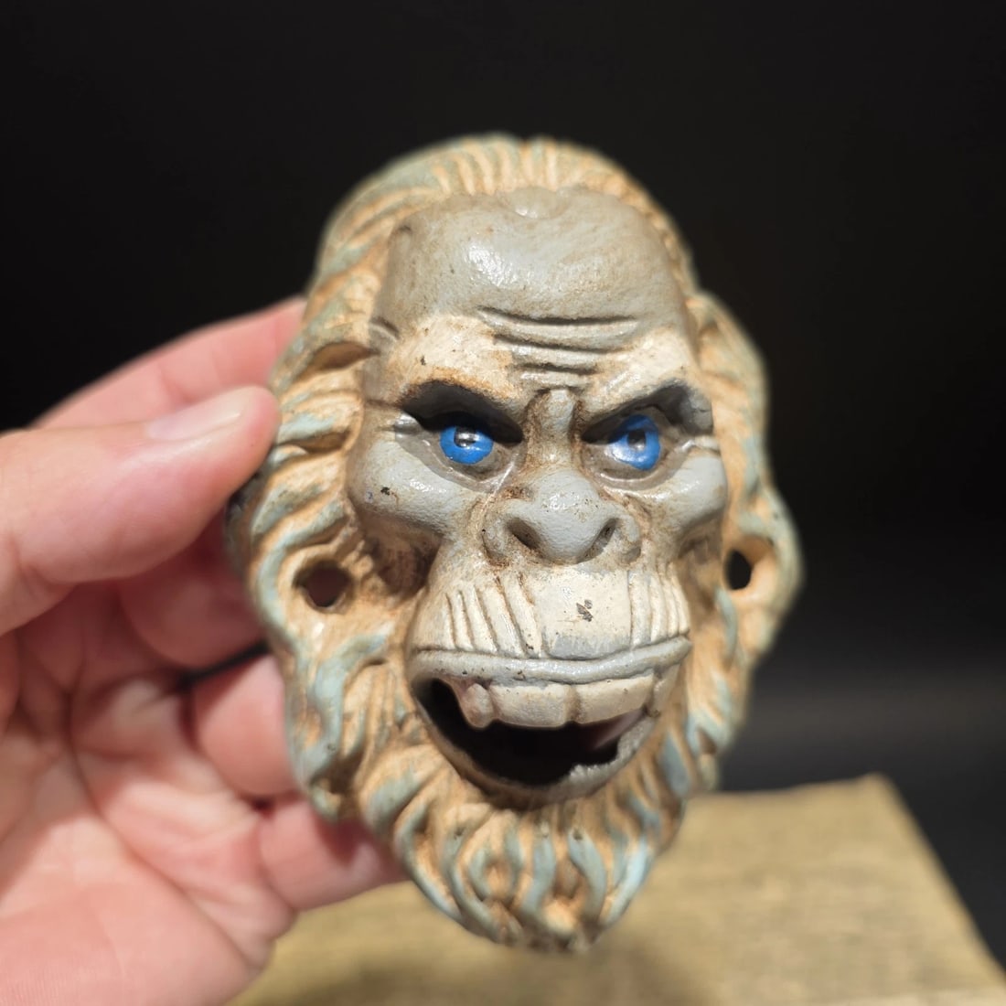 Cast Iron Yeti Sasquatch Wall mount Bottle Opener - 5