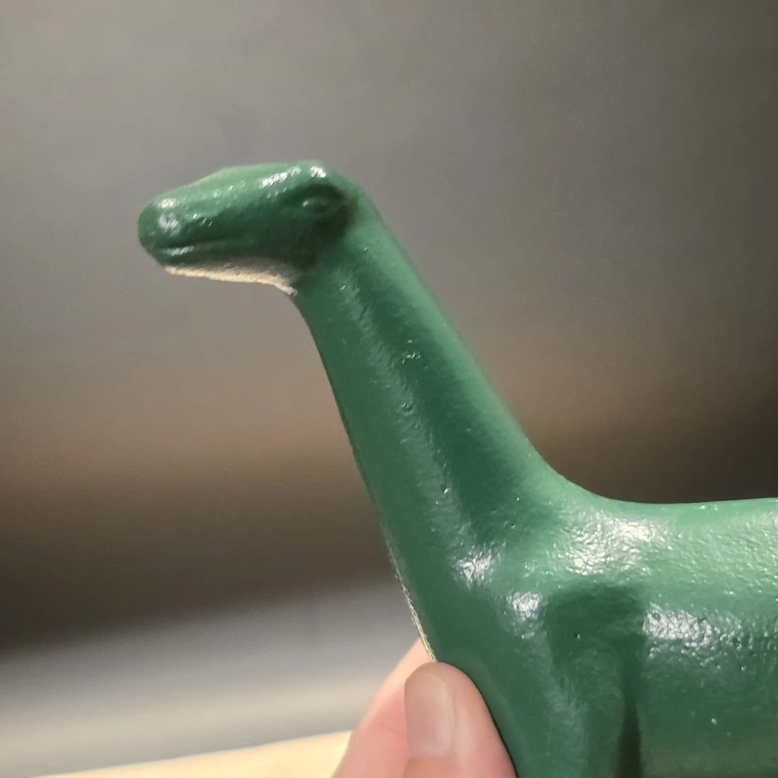 Cast Iron Brontosaurus Dinosaur Coin Bank - 10