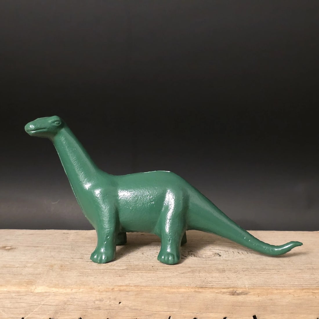 Cast Iron Brontosaurus Dinosaur Coin Bank - 16